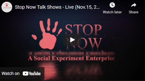 Stop Now Talk Shows – Live (Nov.15, 2020)