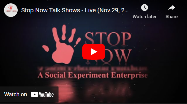 Stop Now Talk Shows – Live (Nov.29, 2020)